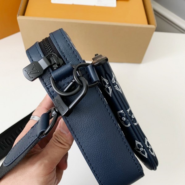 Louis Vuitton The new TRIO Postman Pack M24753  Size： 25*18.5*7cm