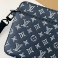 「#3019」Louis Vuitton The new TRIO Postman Pack M24753  Size： 25*18.5*7cm