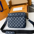 「#3019」Louis Vuitton The new TRIO Postman Pack M24753  Size： 25*18.5*7cm
