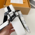 「#3020」Louis Vuitton The new TRIO Postman Pack M24753  Size： 25*18.5*7cm