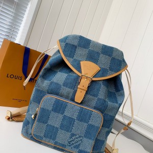 「#3025」Louis Vuitton Montsouris backpack M40708  Size：32*40*19cm
