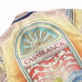 「#3035」Casablanca dream beach silk color printed shirt expensive summer street shirt