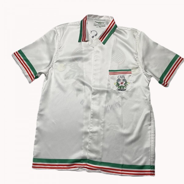 「#3036」Casablanca SS21 Springsummer Tennis Clu short shirts