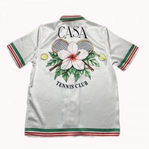 「#3036」Casablanca SS21 Springsummer Tennis Clu short shirts