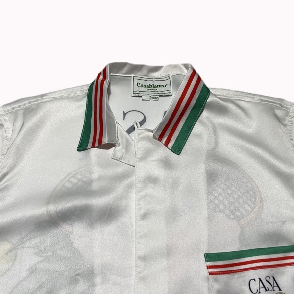 Casablanca SS21 Springsummer Tennis Clu short shirts