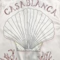 「#3055」Casablanca 22SS pink shell coral short sleeve shirt
