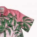 「#3056」Casablanca Sunset Silk Sicilian lazy wind coconut print holiday shirt
