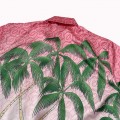 「#3056」Casablanca Sunset Silk Sicilian lazy wind coconut print holiday shirt