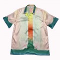 「#3057」Casablanca Sicilian wind printed summer fairy tale dream short sleeve shirt