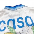「#3061」Casablanca 23SS white cactus tennis court shirt