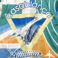 「#3064」Casablanca Painted Plaid aircraft printed silk casual short-sleeved shirt