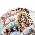 「#3102」Casablanca Tenni movie theater, Hawaiian short sleeve vacation shirt