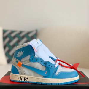 「#835」Off-White Air Jordan 1 Powder Blue UNC AJ1
