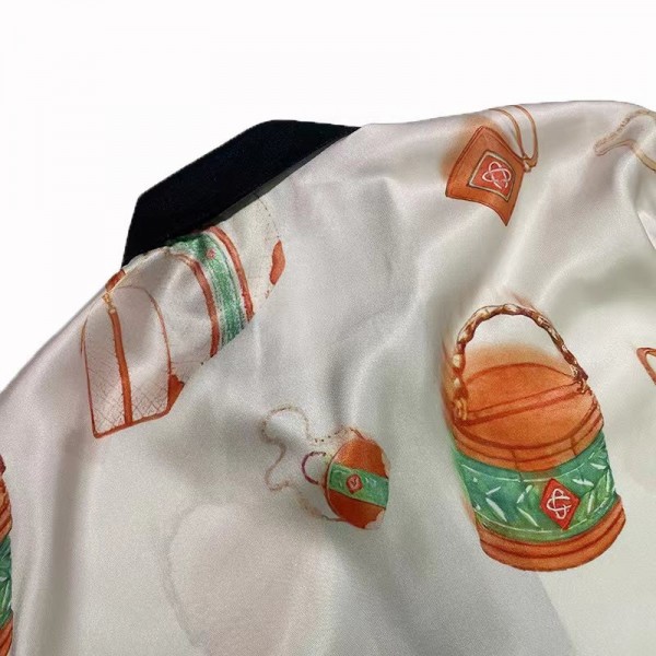 Casablanca Handbag long-sleeved shirt