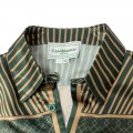 「#3133」Casablanca Alchemy print sun and moon sign totem silk long-sleeved shirt