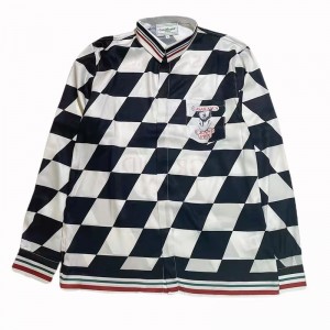 「#3134」Casablanca Checkerboard shirt with long sleeves