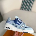 「#3140」 LOUIS VUITTON TRAINER SNEAKERS