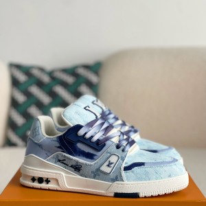 「#3140」 LOUIS VUITTON TRAINER SNEAKERS