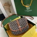 「#3146」Goyard Belvédère bag Top Quality  Size:21.5*16*6cm