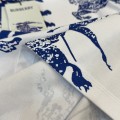 「#3149」Burberry 2024ss the latest full-body knight texture sense printed cotton t-shirt
