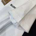 「#3150」Burberry 2024ss latest logo embroidered cotton short-sleeved t-shirt