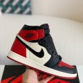 「#840」Air Jordan 1 Retro High OG Bred Toe