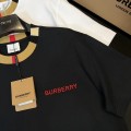 「#3151」Burberry 2024ss latest logo embroidered cotton short-sleeved t-shirt