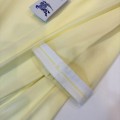 「#3154」Burberry 2024ss the latest white cloth cuffs stitching small war horse printed cotton t-shirt