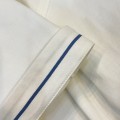 「#3155」Burberry 2024ss the latest white cloth cuffs stitching small war horse printed cotton t-shirt