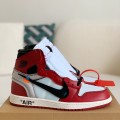 「#843」Nike Off-White Air Jordan 1 Retro Chicago