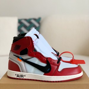 「#843」Nike Off-White Air Jordan 1 Retro Chicago