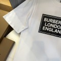 「#3158」Burberry 2024ss latest, logo printed cotton three-dimensional loose t-shirt