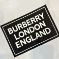 「#3158」Burberry 2024ss latest, logo printed cotton three-dimensional loose t-shirt