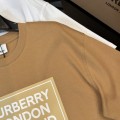 「#3160」Burberry 2024ss latest, logo printed cotton three-dimensional loose t-shirt