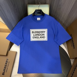 「#3162」Burberry 2024ss latest, logo printed cotton three-dimensional loose t-shirt