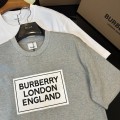 「#3163」Burberry 2024ss latest, logo printed cotton three-dimensional loose t-shirt