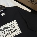「#3164」Burberry 2024ss latest, logo printed cotton three-dimensional loose t-shirt