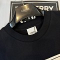 「#3164」Burberry 2024ss latest, logo printed cotton three-dimensional loose t-shirt