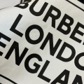 「#3164」Burberry 2024ss latest, logo printed cotton three-dimensional loose t-shirt