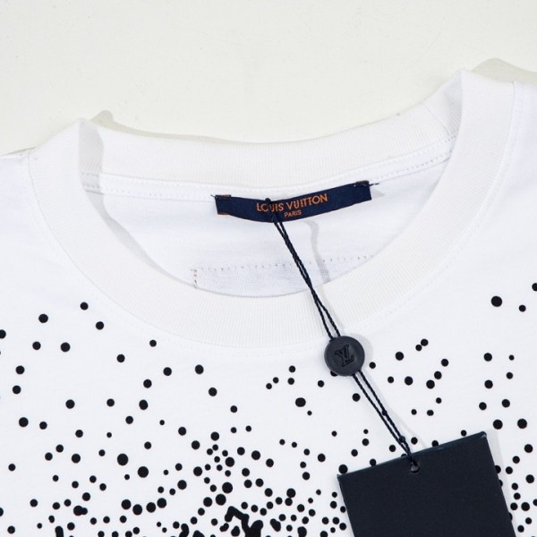 Louis Vuitton Ink-jet, graffiti Logo t-shirt