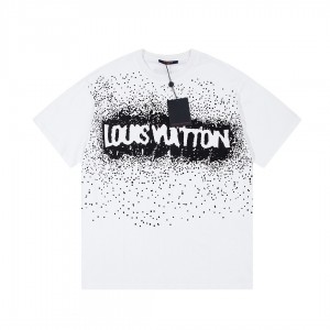 「#3176」Louis Vuitton Ink-jet, graffiti Logo t-shirt