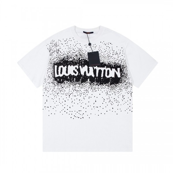 「#3176」Louis Vuitton Ink-jet, graffiti Logo t-shirt