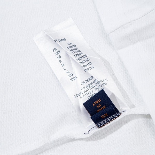 Louis Vuitton Ink-jet, graffiti Logo t-shirt