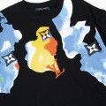 「#3181」Louis Vuitton Watercolor graffiti art printing t-shirt