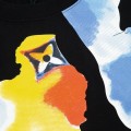 「#3181」Louis Vuitton Watercolor graffiti art printing t-shirt