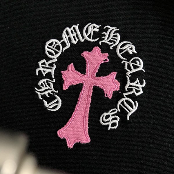 Chrome Hearts 24 Cross Sanskrit cloth embroidered t-shirt