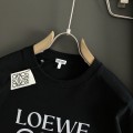 「#3189」LOEWE Black reflective process printing T-shirt