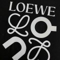 「#3189」LOEWE Black reflective process printing T-shirt