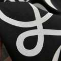 「#3189」LOEWE Black reflective process printing T-shirt