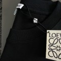 「#3189」LOEWE Black reflective process printing T-shirt